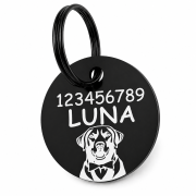 Adresówka SteelPaw Classic czarna 30mm.png
