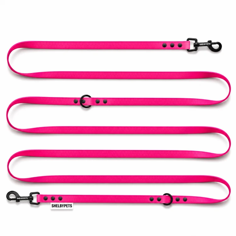 WOOFY LEASH LOCK 1.6CM   - różowa.png