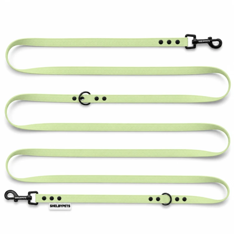 WOOFY LEASH LOCK 1,6cm - miętowo zielona.png