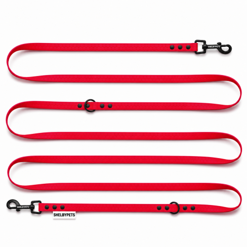 WOOFY LEASH LOCK 1.6CM   - czerwona.png