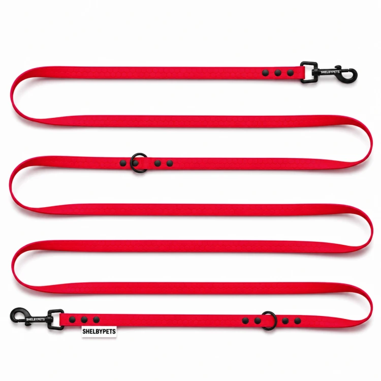 WOOFY LEASH LOCK 1.6CM   - czerwona.png