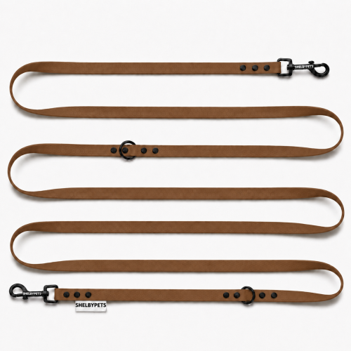 WOOFY LEASH LOCK 1,6cm - brązowa.png