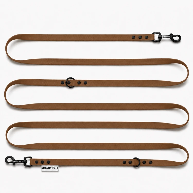 WOOFY LEASH LOCK 1,6cm - brązowa.png