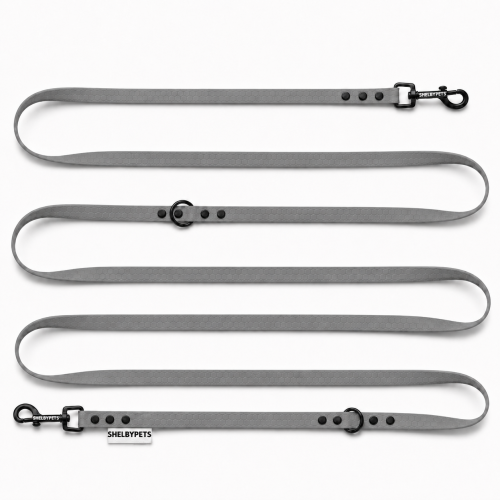 WOOFY LEASH LOCK 1.6CM  - szara.png