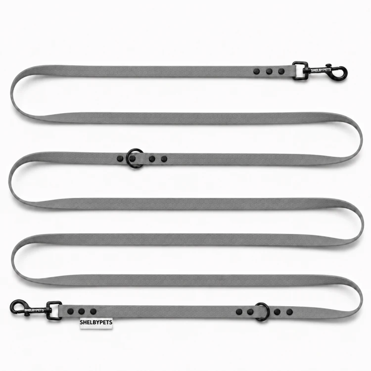WOOFY LEASH LOCK 1.6CM  - szara.png