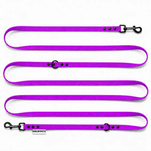 WOOFY LEASH LOCK 1.6CM  - Fioletowa.png