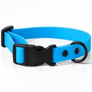 OBROŻA WODOODPORNA DLA PSA WOOFY COLLAR LIGHT CLICK -  NIEBIESKA.jpg