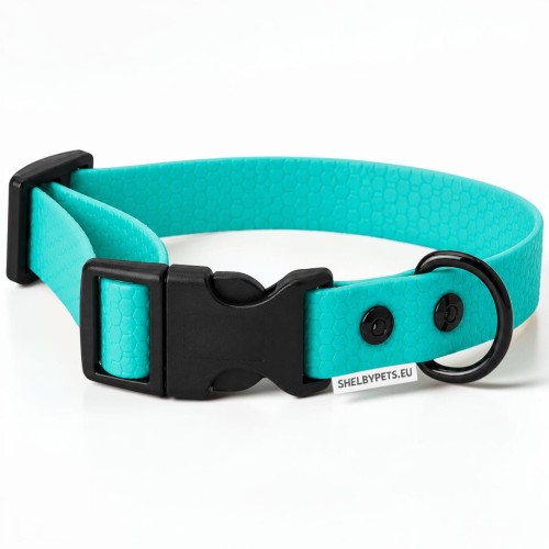 OBROŻA WODOODPORNA DLA PSA WOOFY COLLAR LIGHT CLICK -  MIĘTOWA.jpg