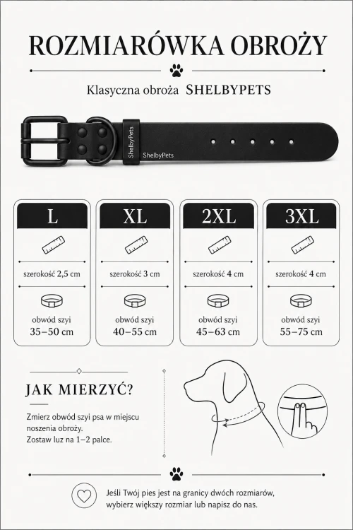 ROZMIARÓWKA OBROŻA SKÓRZANA Shelby Luxury Leather Collar.png