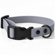 OBROŻA WODOODPORNA DLA PSA WOOFY COLLAR LIGHT CLICK -  SZARA.jpg