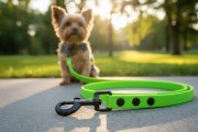 Smycz wodoodporna dla średniego psa 1,6CM SHELBYPETS  ZIELONA (Product Staging) (2).jpg