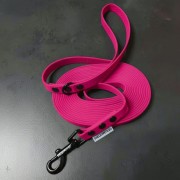 Smycz wodoodporna dla średniego psa 1,6CM RÓŻOWY NEON.jpg