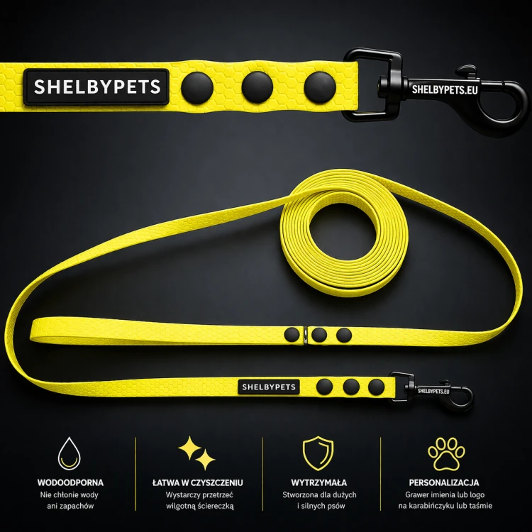Smycz wodoodporna 1.6cm hexa