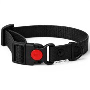 OBROŻA WODOODPORNA DLA PSA WOOFY COLLAR SAFE LOCK -  CZARNA.jpg