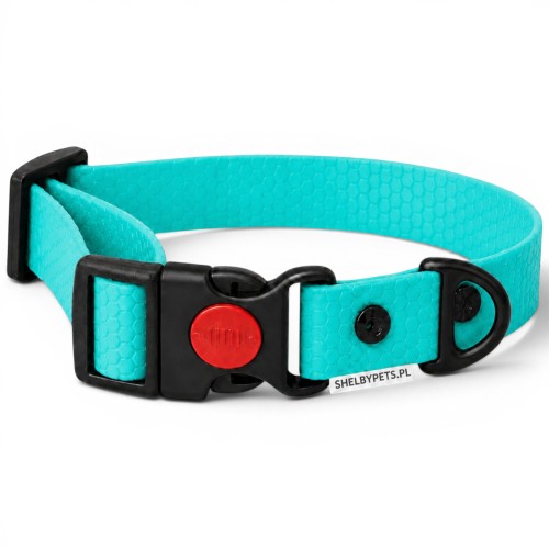 OBROŻA WODOODPORNA DLA PSA WOOFY COLLAR SAFE LOCK -  MIĘTOWA.jpg