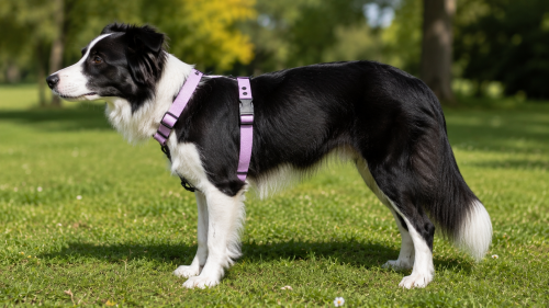 SZELKI WOOFY HARNESS NA PIESKU - KOLOR LAWENDOWY.png