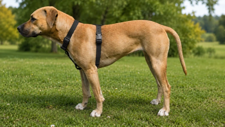 SZELKI WOOFY HARNESS NA PIESKU - KOLOR CZARNYM.png