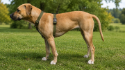 SZELKI WOOFY HARNESS NA PIESKU - KOLOR OLIWKOWY.png